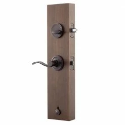 Copper Creek Fashion Tuscan Bronze Door Handleset and Waverlie Handle Trim -Copper Creek Shop copper creek lever handlesets fz2610xwlr tb 1f 1000