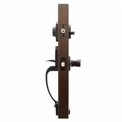 Copper Creek Soft Contemporary Tuscan Bronze Door Handleset with Left Hand Scandinavian Handle Trim -Copper Creek Shop copper creek lever handlesets hz2610xkll tb 4f 1000