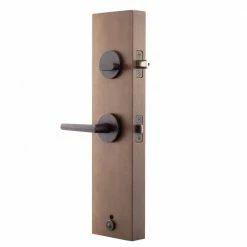 Copper Creek Heritage Tuscan Bronze Door Handleset and Modern Handle Trim -Copper Creek Shop copper creek lever handlesets hz2610xml tb 1f 1000