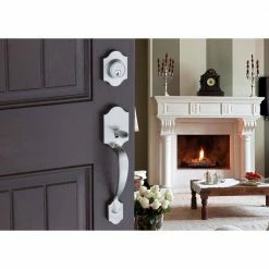 Copper Creek Heritage Satin Stainless Door Handleset and Waverlie Handle Trim 11 Copper Creek Heritage Satin Stainless Door Handleset and Waverlie Handle Trim -Copper Creek Shop copper creek lever handlesets hz2610xwll ss 44 1000