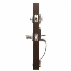 Copper Creek Heritage Satin Stainless Door Handleset and Waverlie Handle Trim 9 Copper Creek Heritage Satin Stainless Door Handleset and Waverlie Handle Trim -Copper Creek Shop copper creek lever handlesets hz2610xwll ss 4f 1000