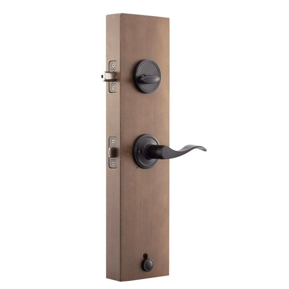 Copper Creek Heritage Tuscan Bronze Door Handleset and Waverlie Handle Trim 6 Copper Creek Heritage Tuscan Bronze Door Handleset and Waverlie Handle Trim - Image 4