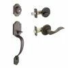 Copper Creek Heritage Tuscan Bronze Door Handleset and Waverlie Handle Trim -Copper Creek Shop copper creek lever handlesets hz2610xwll tb 64 1000