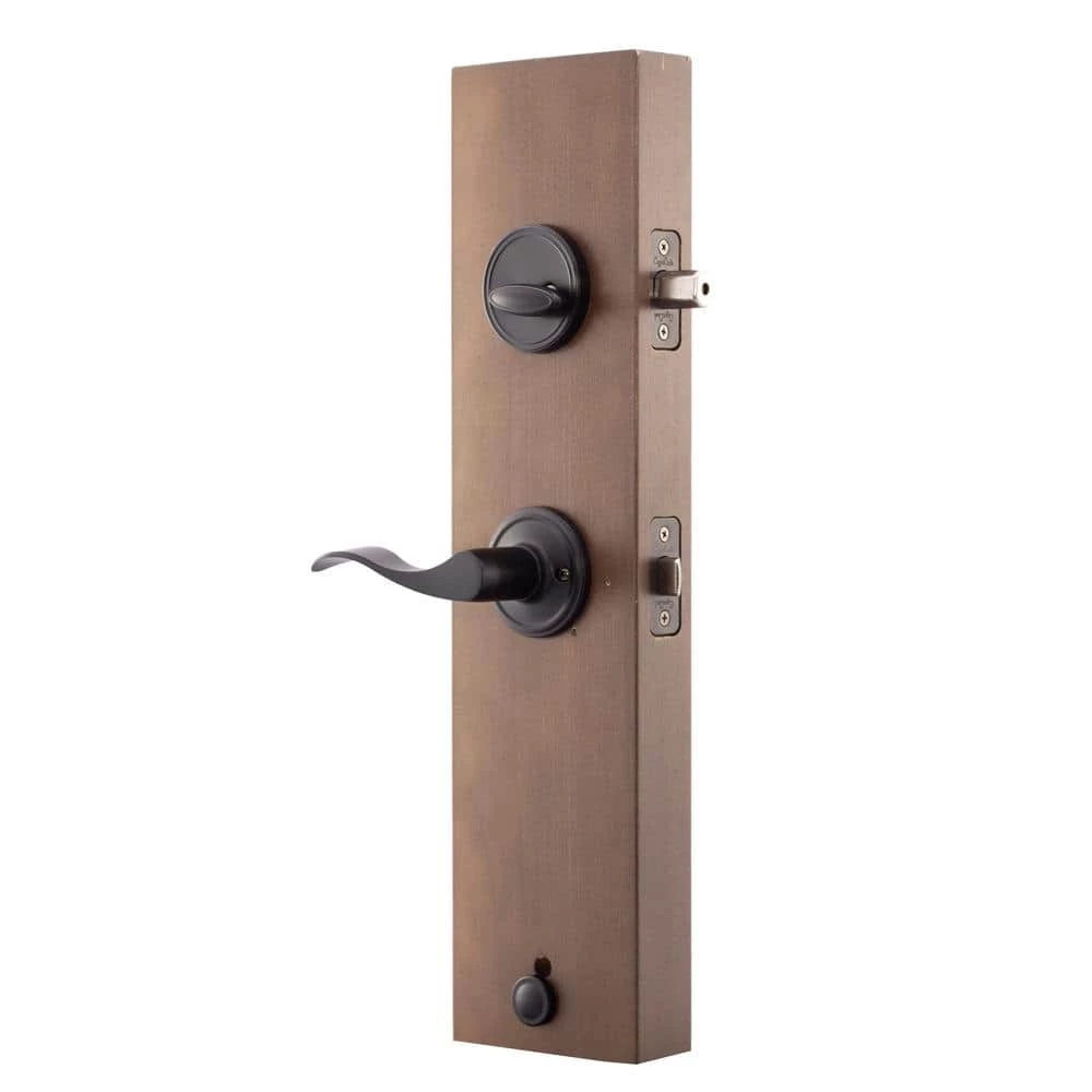 Copper Creek Heritage Tuscan Bronze Door Handleset and Waverlie Handle Trim 6 Copper Creek Heritage Tuscan Bronze Door Handleset and Waverlie Handle Trim - Image 4
