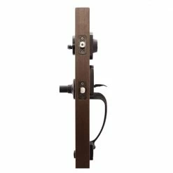 Copper Creek Craftsman Black Door Handleset with Contemporary Handle Trim -Copper Creek Shop copper creek lever handlesets hz2610xzl bc 4f 1000