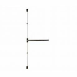 Copper Creek 36 in. Dark Bronze Fire Rated Grade 1 Rod Exit