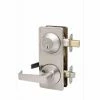 Copper Creek Grade 2 RCL Satin Stainless Cylindrical Interconnet Passage Hall/Closet Door Handle