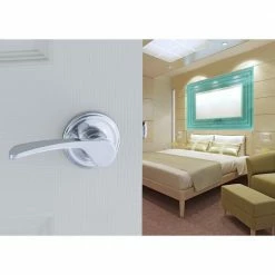 Copper Creek Scandinavian Kash Polished Stainless Hall/Closet Door Lever 12 Copper Creek Scandinavian Kash Polished Stainless Hall/Closet Door Lever -Copper Creek Shop copper creek passage door handles kl2220ps 44 1000