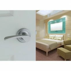 Copper Creek Scandinavian Kash Satin Stainless Hall/Closet Door Lever 12 Copper Creek Scandinavian Kash Satin Stainless Hall/Closet Door Lever -Copper Creek Shop copper creek passage door handles kl2220ss 44 1000