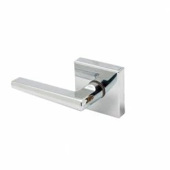 Copper Creek Verona Polished Stainless Entry Door Lever