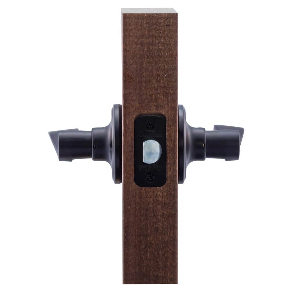 Copper Creek Waverlie Black Passage Hall/Closet Door Handle 5 Copper Creek Waverlie Black Passage Hall/Closet Door Handle - Image 3