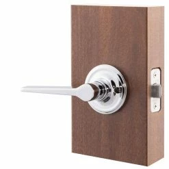 Copper Creek Contemporary Zane Polished Stainless Hall/Closet Door Lever -Copper Creek Shop copper creek passage door handles zl2220ps 1f 1000