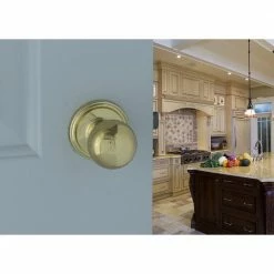 Copper Creek Ball Polished Brass Passage Hall/Closet Door Knob -Copper Creek Shop copper creek passage door knobs bk2020pb 76 1000