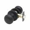 Copper Creek Colonial Black Passage Hall/Closet Door Knob