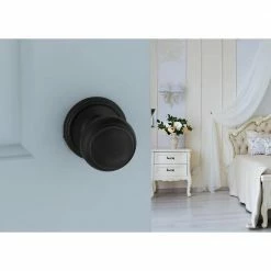 Copper Creek Colonial Black Passage Hall/Closet Door Knob 14 Copper Creek Colonial Black Passage Hall/Closet Door Knob -Copper Creek Shop copper creek passage door knobs ck2020bc fa 1000