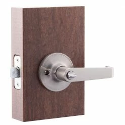 Copper Creek Avery Satin Stainless Privacy Bed/Bath Door Handle -Copper Creek Shop copper creek privacy door handles al1230ss 1f 1000