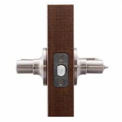 Copper Creek Avery Satin Stainless Privacy Bed/Bath Door Handle -Copper Creek Shop copper creek privacy door handles al1230ss 4f 1000