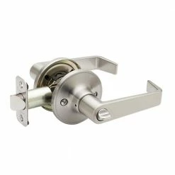 Copper Creek Avery Satin Stainless Privacy Bed/Bath Door Handle