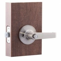 Copper Creek Avery Satin Stainless Privacy Bed/Bath Door Handle -Copper Creek Shop copper creek privacy door handles al1231ss 1f 1000