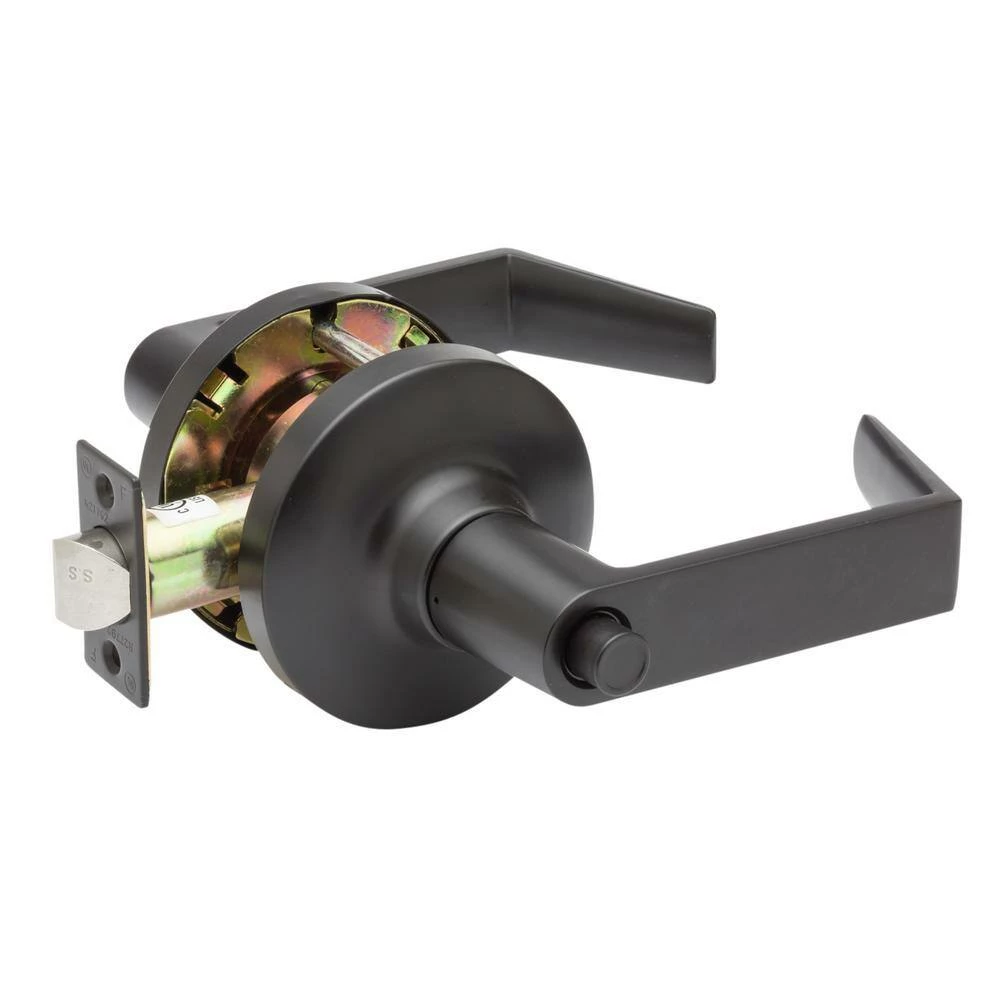 Copper Creek Grade 1 WFL Dark Bronze Cylindrical Privacy Bed/Bath Door Handle 3 Copper Creek Grade 1 WFL Dark Bronze Cylindrical Privacy Bed/Bath Door Handle