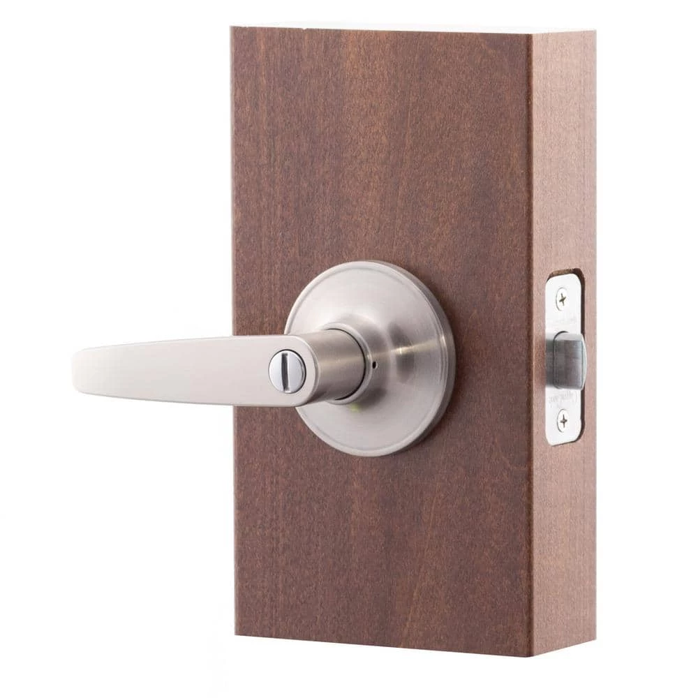 Copper Creek Daley Satin Stainless Privacy Bed/Bath Door Handle 4 Copper Creek Daley Satin Stainless Privacy Bed/Bath Door Handle - Image 2
