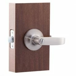 Copper Creek Erin Satin Stainless Privacy Bed/Bath Door Handle 7 Copper Creek Erin Satin Stainless Privacy Bed/Bath Door Handle -Copper Creek Shop copper creek privacy door handles el1230ss c3 1000