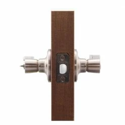 Copper Creek Scandinavian Kash Satin Stainless Bed/Bath Door Handle -Copper Creek Shop copper creek privacy door handles kl2230ss 4f 1000