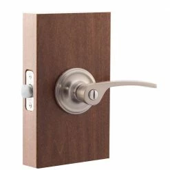 Copper Creek Scandinavian Kash Satin Stainless Bed/Bath Door Handle -Copper Creek Shop copper creek privacy door handles kl2231ss c3 1000