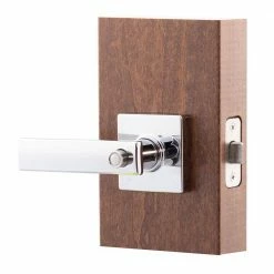 Copper Creek Craftsman Remi Polished Stainless Bed/Bath Door Handle -Copper Creek Shop copper creek privacy door handles rl2231ps 1f 1000