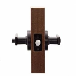 Copper Creek Craftsman Remi Tuscan Bronze Bed/Bath Door Handle with Round Rosette -Copper Creek Shop copper creek privacy door handles rl2231tb rnd 4f 1000