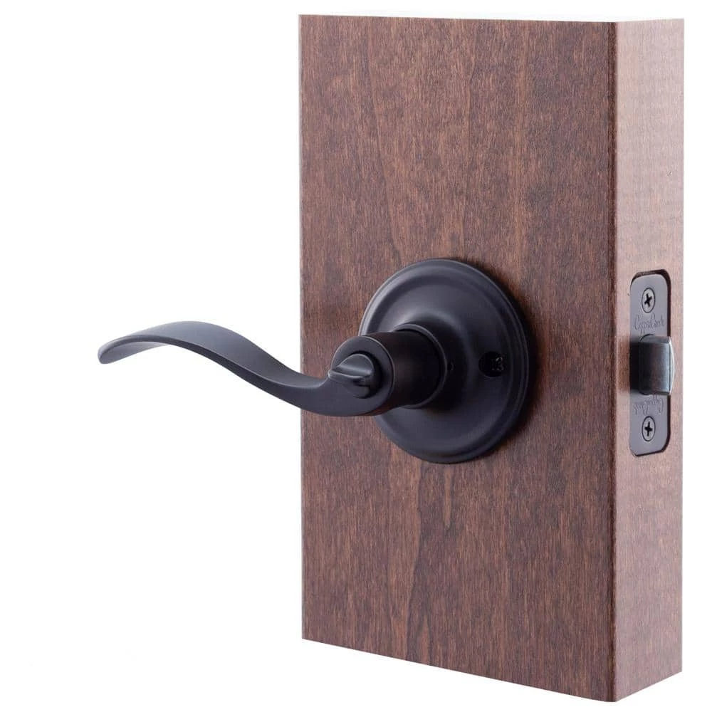 Copper Creek Waverlie Black Privacy Bed/Bath Door Handle 6 Copper Creek Waverlie Black Privacy Bed/Bath Door Handle - Image 4