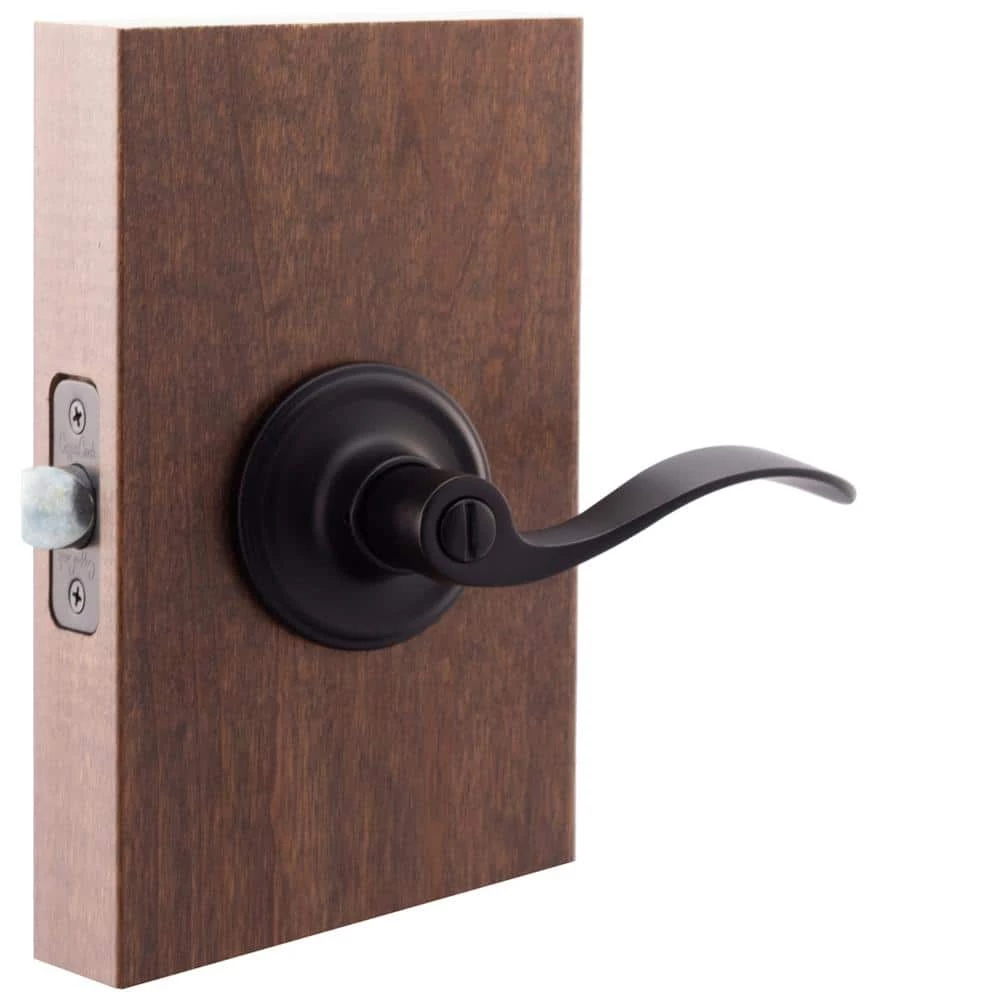 Copper Creek Colonial Black Bed/Bath Door Handle 4 Copper Creek Colonial Black Bed/Bath Door Handle - Image 2
