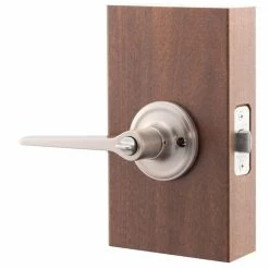 Copper Creek Contemporary Zane Satin Stainless Bed/Bath Door Handle 9 Copper Creek Contemporary Zane Satin Stainless Bed/Bath Door Handle -Copper Creek Shop copper creek privacy door handles zl2230ss 1f 1000