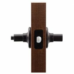 Copper Creek Contemporary Zane Black Bed/Bath Door Handle -Copper Creek Shop copper creek privacy door handles zl2231bc 4f 1000