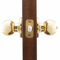 Copper Creek Ball Polished Brass Privacy Bed/Bath Door Knob 9 Copper Creek Ball Polished Brass Privacy Bed/Bath Door Knob -Copper Creek Shop copper creek privacy door knobs bk2030pb 4f 1000