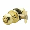 Copper Creek Ball Polished Brass Privacy Bed/Bath Door Knob