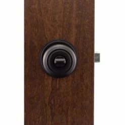 Copper Creek Colonial Black Privacy Bed/Bath Door Knob -Copper Creek Shop copper creek privacy door knobs ck2030bc 1f 1000