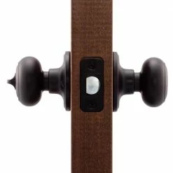 Copper Creek Colonial Black Privacy Bed/Bath Door Knob -Copper Creek Shop copper creek privacy door knobs ck2030bc 4f 1000