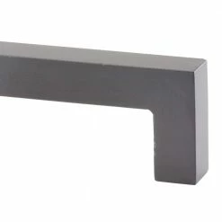 Richelieu Hardware 5-1/16 in. (128 mm) Center-to-Center Matte Black Forged Iron Traditional Barn Door Pull -Copper Creek Shop matte black richelieu hardware barn door hardware bp9466128900 77 1000