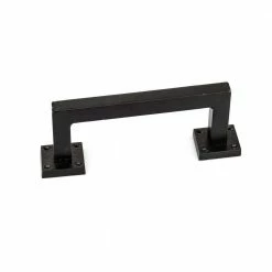 Richelieu Hardware Sheffield Collection 8-11/16 in. (220 mm) Center-to-Center Matte Black Traditional Drawer Pull
