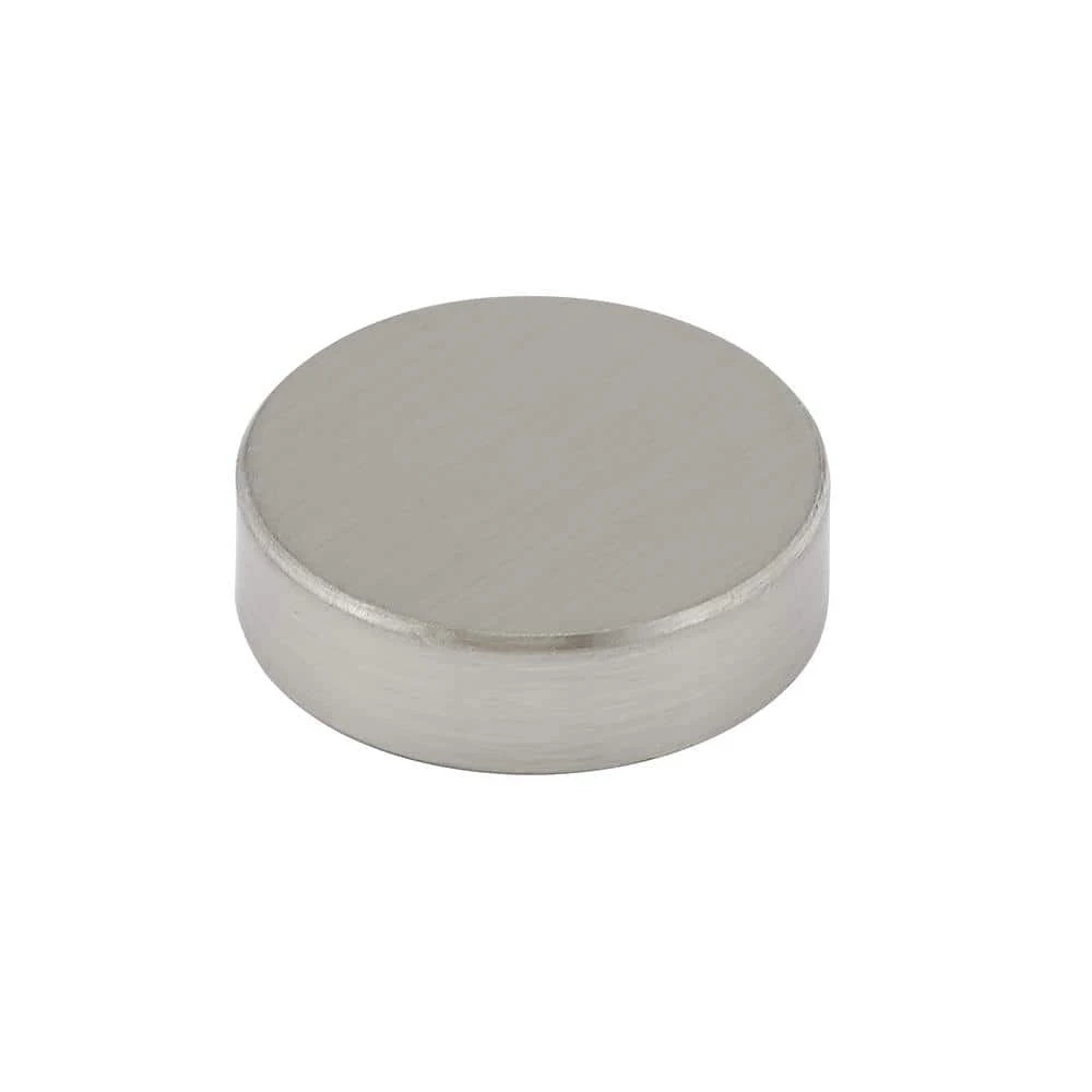 Richelieu Hardware 1 in. (25 mm) Brushed Nickel Steel Screw Cover 2 Richelieu Hardware 1 in. (25 mm) Brushed Nickel Steel Screw Cover