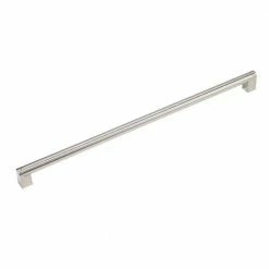 Richelieu Hardware 23-5/8 in. (600 mm) Center-to-Center Brushed Nickel Contemporary Drawer Pull