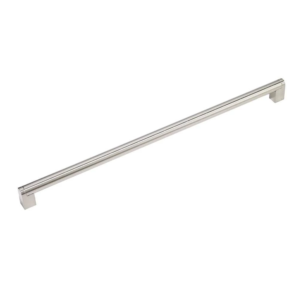 Richelieu Hardware 23-5/8 in. (600 mm) Center-to-Center Brushed Nickel Contemporary Drawer Pull 3 Richelieu Hardware 23-5/8 in. (600 mm) Center-to-Center Brushed Nickel Contemporary Drawer Pull