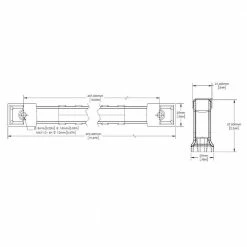 Richelieu Hardware 18 in. (457 mm.) Center To Center Matte Black Transitional Drawer Pull 11 Richelieu Hardware 18 in. (457 mm.) Center To Center Matte Black Transitional Drawer Pull -Copper Creek Shop richelieu hardware appliance pulls bp865018900 44 1000