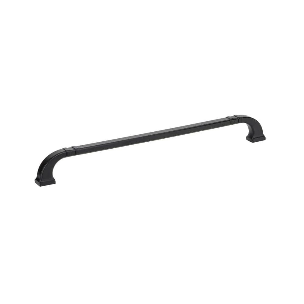 Richelieu Hardware 18 in. (457 mm.) Center To Center Matte Black Transitional Drawer Pull 3 Richelieu Hardware 18 in. (457 mm.) Center To Center Matte Black Transitional Drawer Pull