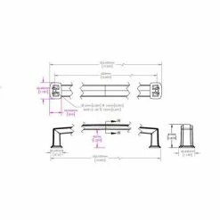 Richelieu Hardware 12-5/8 in. (320 mm) Center to Center Brushed Nickel Transitional Drawer Pull -Copper Creek Shop richelieu hardware appliance pulls bp8675320195 44 1000