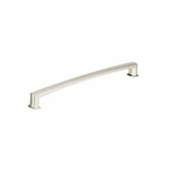 Richelieu Hardware 12-5/8 in. (320 mm) Center to Center Brushed Nickel Transitional Drawer Pull