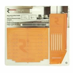 Richelieu Hardware Cabinet Hardware Door and Drawer Drilling Template - Value Pack