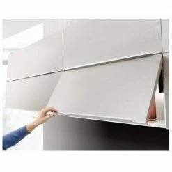 Richelieu Hardware Atmos Series Black Soft-Close Medium-Duty Overlay for Frameless Cabinet Lift-Up Hinge (1-Pair) -Copper Creek Shop richelieu hardware cabinet hinges at00md900 1f 1000