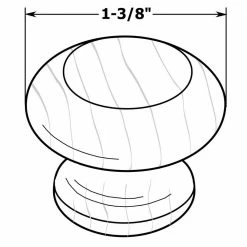 Richelieu Hardware Bourgogne Collection 1-5/16 in. (34 mm) Natural Maple Eclectic Cabinet Knob 7 Richelieu Hardware Bourgogne Collection 1-5/16 in. (34 mm) Natural Maple Eclectic Cabinet Knob -Copper Creek Shop richelieu hardware cabinet knobs bp138151 4f 1000